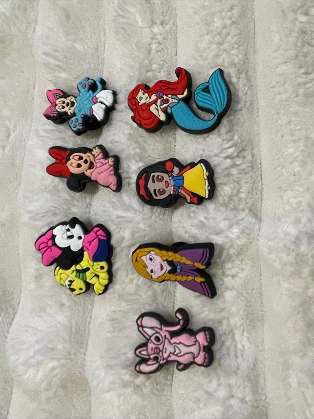 7pc disney croc charm bulk